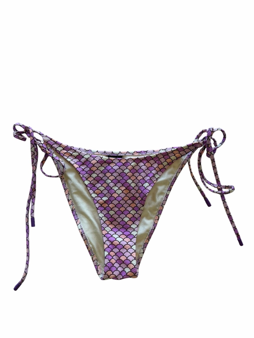 Triangl Bikini Bottom - Mermaid scallop print size small